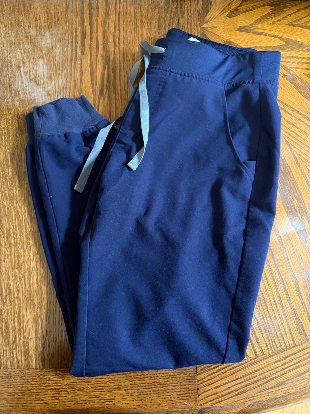 Womens Figs Scrub Jogger Pants Navy